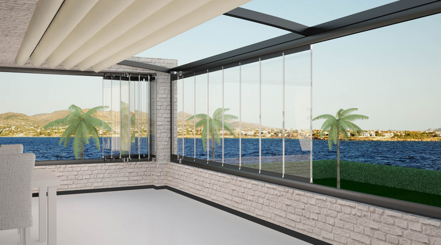 Что такое складные стеклянные балконные системы?